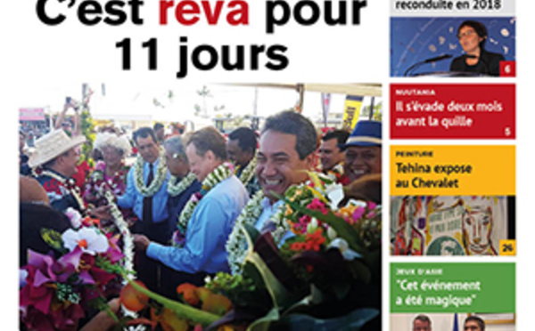 TAHITI INFOS N°1004 du 29 septembre 2017