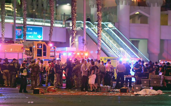 USA: plus de 50 morts à Las Vegas, pire fusillade depuis des décennies