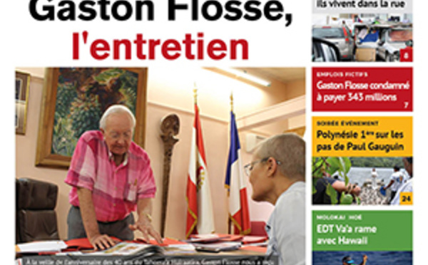 TAHITI INFOS N°1009 du 6 octobre 2017