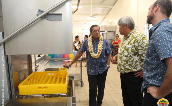 Papeete : cantines 'āpī pour Hitivainui/Vaitama 
