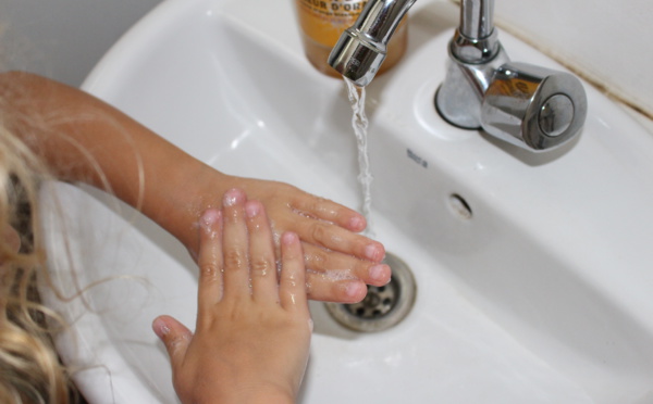 Page enfant : La bonne technique pour se laver les mains 