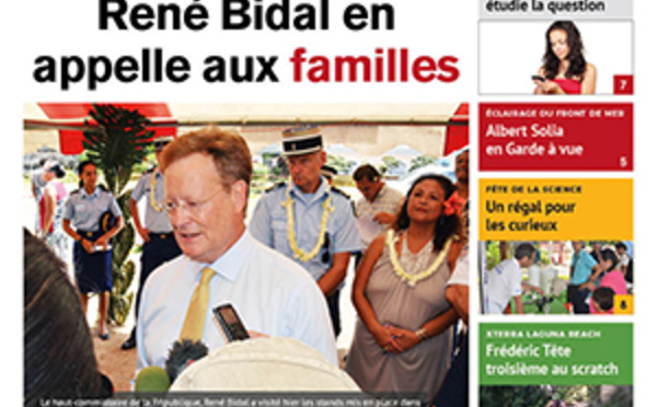 TAHITI INFOS N°1013 du 12 octobre 2017