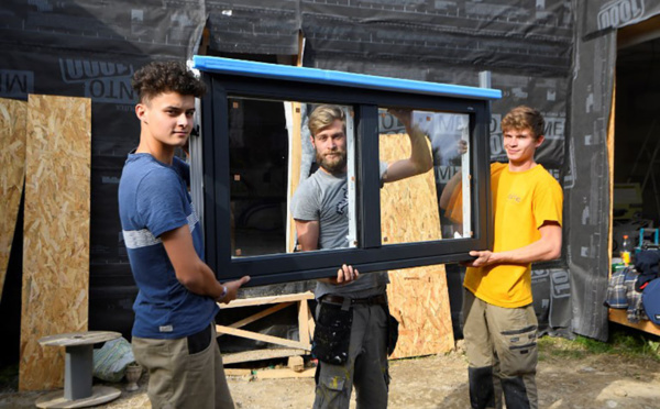 Déçus par l'offre locative, des étudiants rennais construisent leurs propres logements