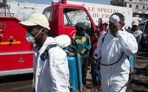Epidémie de peste à Madagascar: 94 morts, plus de 1.100 cas