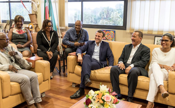 Macron au chevet de la Guyane, six mois après le mouvement social