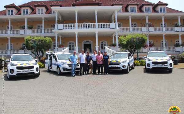 De nouveaux véhicules d'intervention pour la police municipale de Papeete