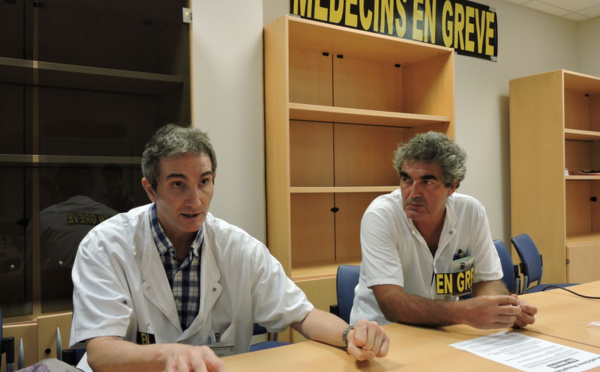 Grève des médecins : l'hôpital tourne au ralenti