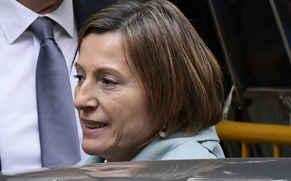 Catalogne: la présidente indépendantiste du Parlement devant la justice