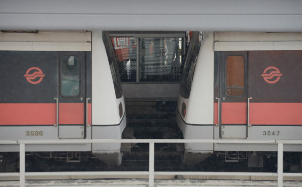 Collision entre deux métros à Singapour: 28 blessés