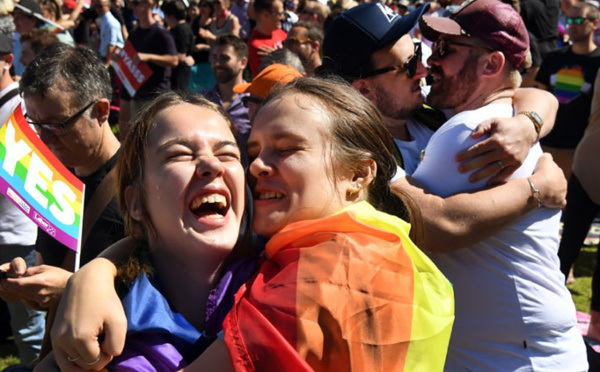Sans hésiter, les Australiens disent "oui" au mariage gay