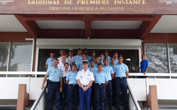14 Gendarmes Adjoints Volontaires ont prêté serment