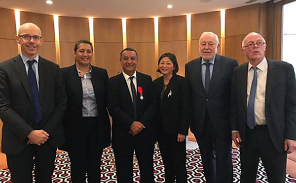 Le responsable de la Délégation à l’Habitat et à la Ville  fait chevalier de la Légion d’honneur