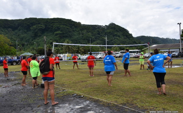 Les agents communaux se sont affrontés vendredi et samedi à Mataiea