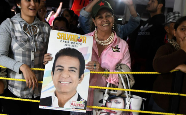 Présidentielle au Honduras: l'opposant de gauche Nasralla en tête