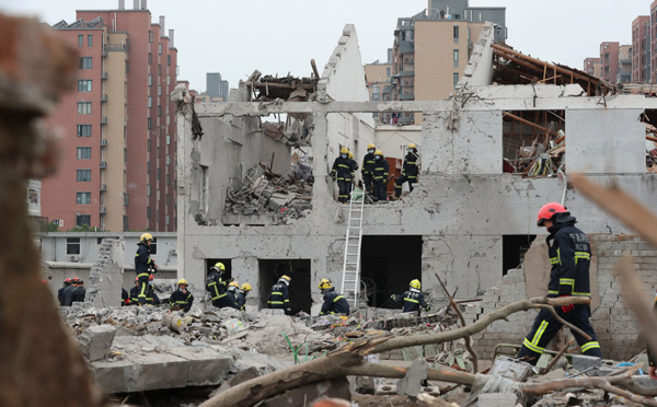 Une fosse septique à l'origine de l'explosion en Chine