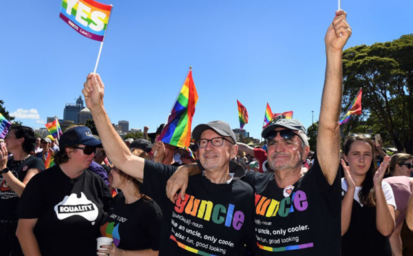Le Sénat australien adopte la loi sur le mariage gay, étape clé de la légalisation