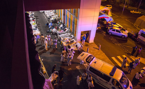 CHU de Pointe-à-Pitre : l'incendie a été éteint, "aucun blessé"