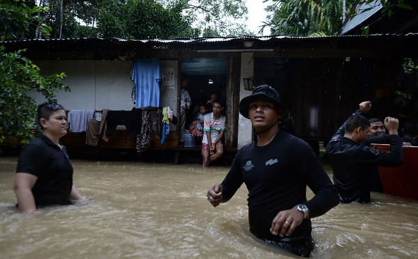 Des inondations en Thaïlande font cinq morts
