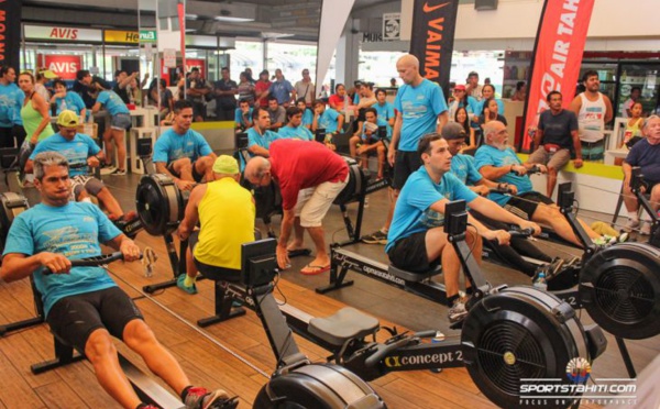 Aviron Indoor  - Tahiti Contest : Teresa Padovese qualifiée pour les championnats de France