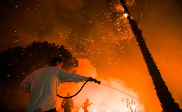 La Californie de nouveau la proie de flammes dévastatrices