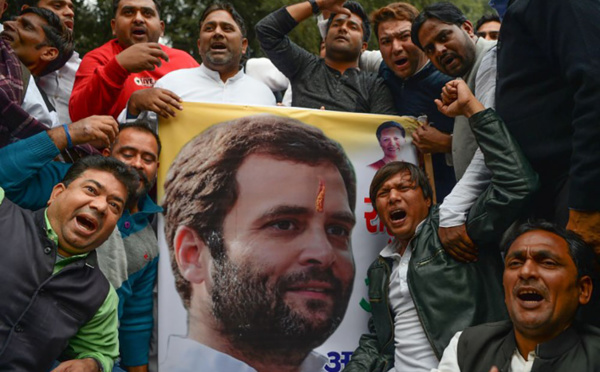 En Inde, Rahul reprend le flambeau de la dynastie Gandhi