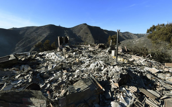 USA: l'incendie du luxueux quartier de Bel-Air causé par un campement de SDF