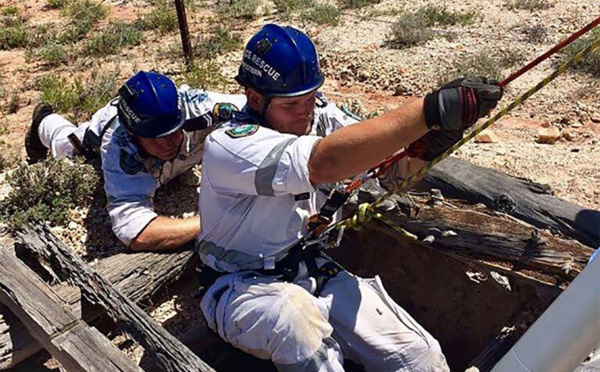 Une Australienne passe deux jours au fond d'un puit de mine
