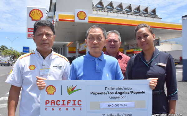 Jeu Shell-Pacific : Victor ira en Amérique avec sa femme et ses petits-enfants