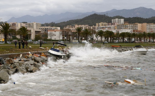 La tempête Bruno faiblit en Corse, fin de la vigilance orange