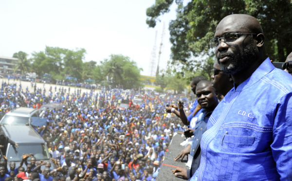 L'adversaire de Weah concède sa défaite, le Liberia en route vers une transition pacifique