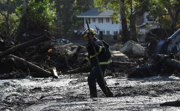 Les coulées de boue sèment mort et destruction en Californie