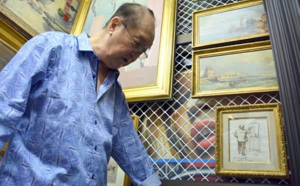 Paul Yeou Chichong, 84 ans et 350 tableaux