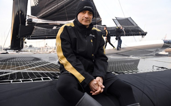 Trophée Jules Verne - Yann Guichard s'élance depuis Brest