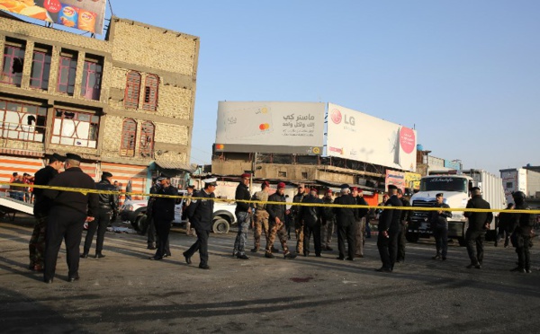 Un double attentat suicide fait au moins 31 morts au centre de Bagdad