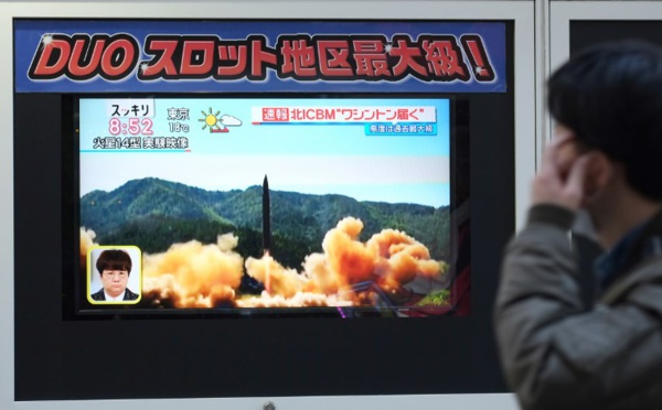 Fausse alerte au missile nord-coréen de la télévision japonaise