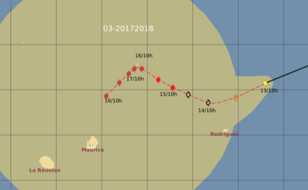 La Réunion toujours en pré-alerte cyclonique, Berguitta rétrogradée