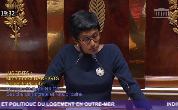 Le clin d'œil d'Ericka Bareigts à la Polynésie