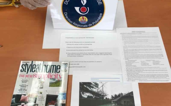L'ice commandée sur internet était cachée dans un magazine (photos)