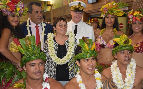 Annick Girardin, ministre des Outre-mer, au fenua pour cinq jours