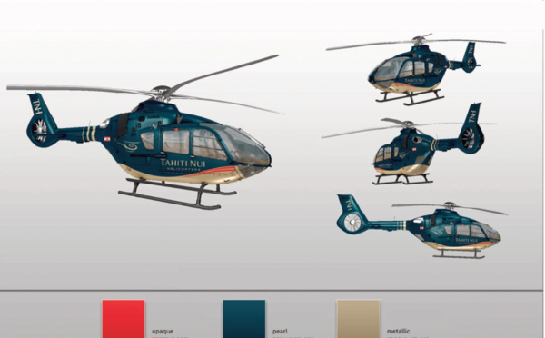 Tahiti Nui Helicoptères : premiers vols prévus en mai