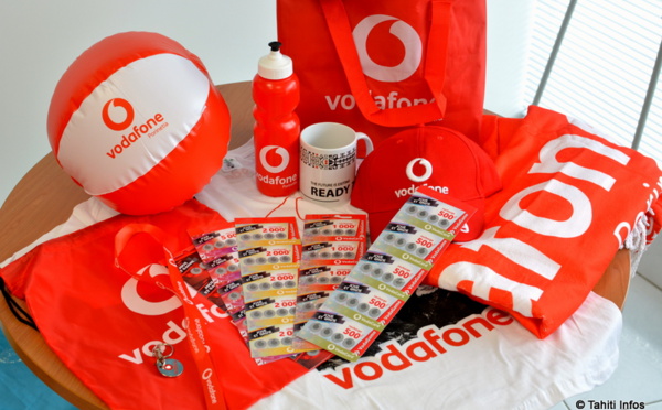 Des centaines de lots à gagner avec les recharges Vodafone
