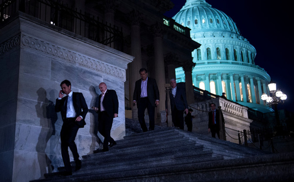 Etats-Unis: compromis temporaire sur le budget, Trump crie victoire