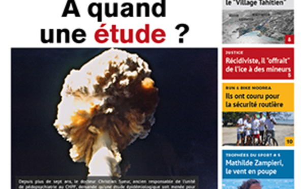 TAHITI INFOS N°1082 du 23 janvier 2018