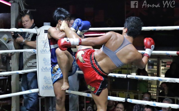 Boxe thaï – Thaïlande : Anna Yon Yue Chong enchaine les victoires