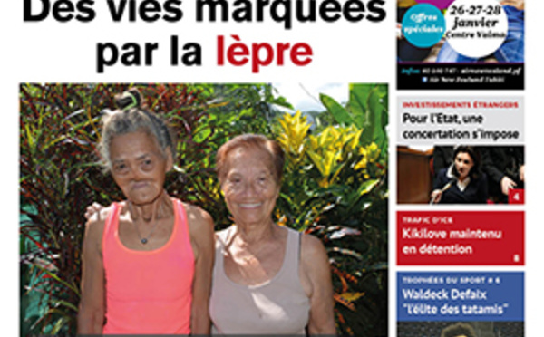 TAHITI INFOS N°1083 du 24 janvier 2018