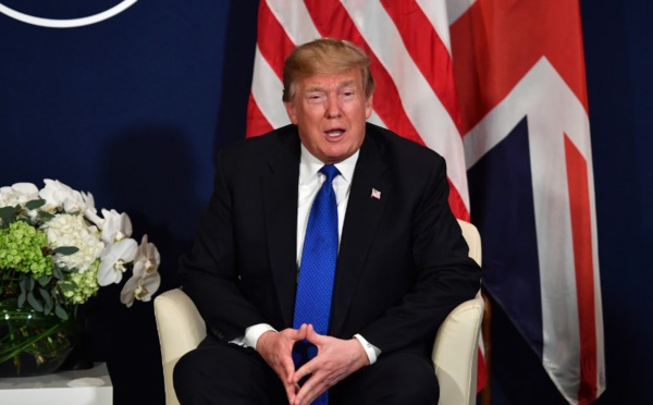 Donald Trump arrivé à Davos, "dans la gueule du loup"