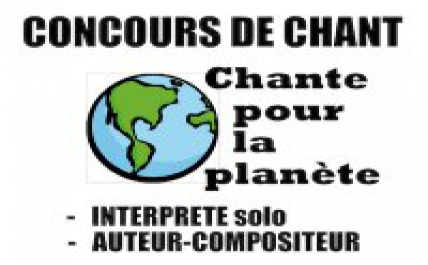 Chante pour la planète.Concours de chant des îles sous le vent