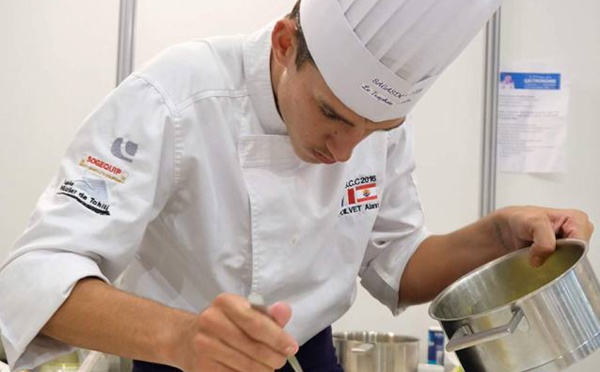 Succès pour Alann Poilvet et ses complices du lycée hôtelier à Paris