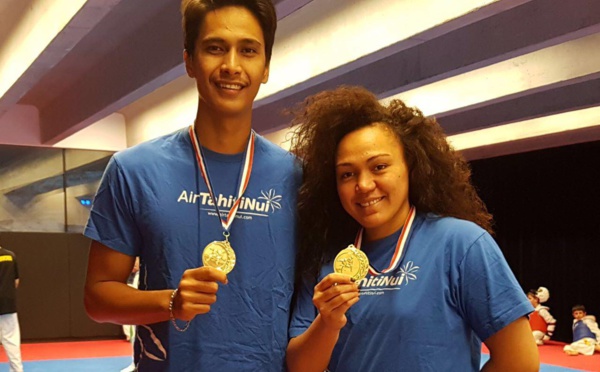 Taekwondo – Championnat régional : Doublé de Tuarai Hery et Anne Caroline Graffe