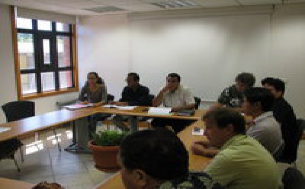 Teva Rohfritsch rencontre l'association "Papeete Centre ville"